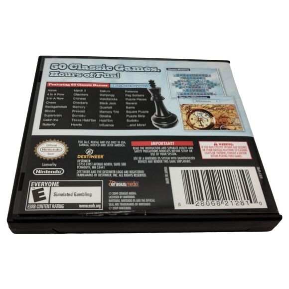 Nintendo DS Lot: Are You Smarter Than a 5th Grader Club House & 50 Classic Games - Picture 11 of 16